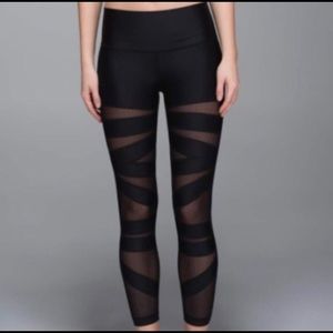Lululemon Tech Mesh Shine Dot Legging